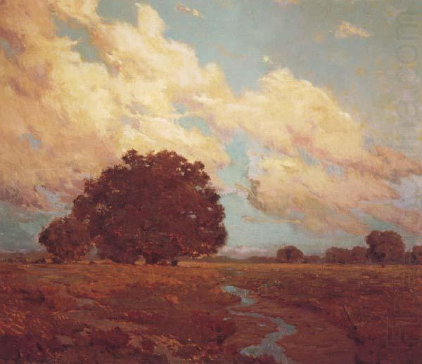 Trees by a Meadow Stream, Granville Redmond